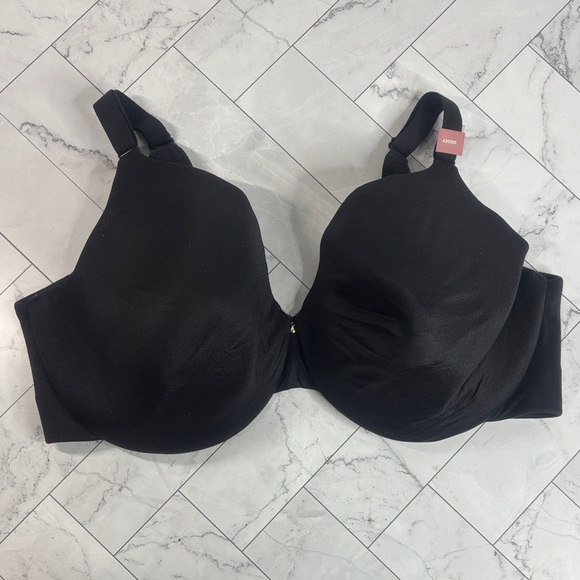 Cacique Other - NWT Cacique Lane Bryant Womans Full Coverage Bra Black UNDERWIRE 42DDD